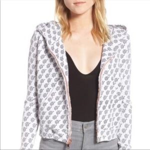 ✧ FRANK & EILEEN TEE LAB HI PRINT ZIP HOODIE ✧